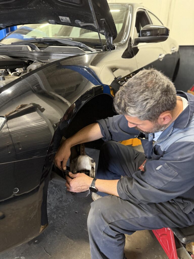 Target Auto Repair service detail in progress